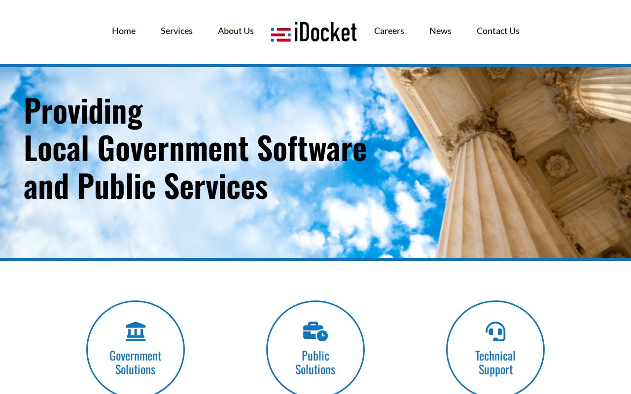 Swisher County authorized iDocket court index entrance